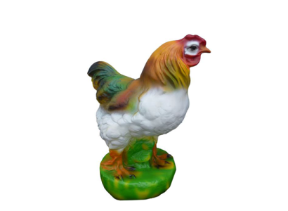 Gallina Pájaro Figura Estatua Jardín Decoración Escultura Decorativa Esculturas