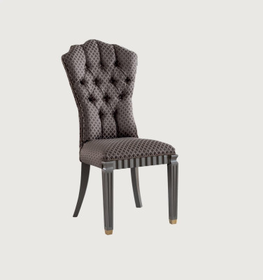 Silla Marrón Comedor Moderna Sillas de Madera Diseño Elegante de Metal Nuevo