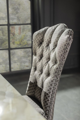 Silla Marrón Comedor Moderna Sillas de Madera Diseño Elegante de Metal Nuevo