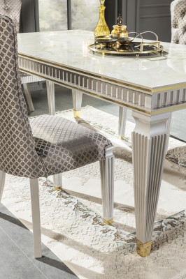 Silla Marrón Comedor Moderna Sillas de Madera Diseño Elegante de Metal Nuevo