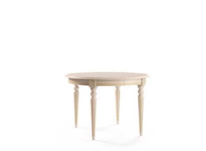 Mesas redondas de madera, muebles de comedor. Mesa clásica redonda. Nuevo.