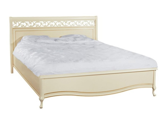 Conjunto de estilo italiano, diseño de cama exclusivo de lujo de 5 piezas cama cama doble.