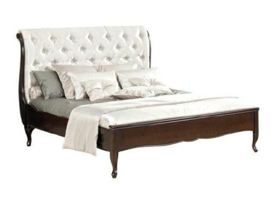 Dormitorio completo Cama Matrimonial Mesitas de Noche Cómoda Sillón Chippendale Real