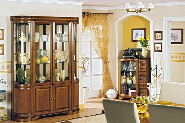 Clásico Vitrina cajonera Vitrinas cajoneras 2 Vitrinas Casa de campo Royal Zefir 2