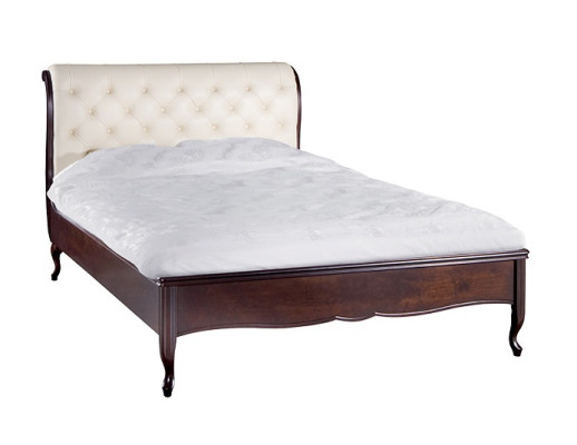 Cama Chesterfield, camas, cama doble, cama matrimonial, muebles italianos, madera, cuero, textil.