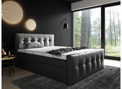 Cama box spring dormitorio camas 200x200 cama tapizada diseño doble muebles de hotel