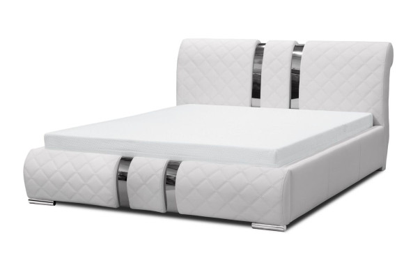 Estructura de cama con caja Cama Marco de cama Blanco Camas 180cm Cama doble Cama matrimonial Nueva