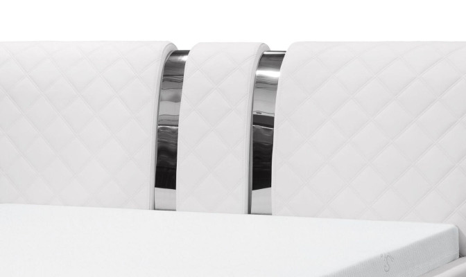 Estructura de cama con caja Cama Marco de cama Blanco Camas 180cm Cama doble Cama matrimonial Nueva