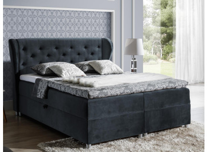 Cama Cama tapizada Cama de muelles Cama de poliéster Camas Cama doble Cama matrimonial Estructura de cama