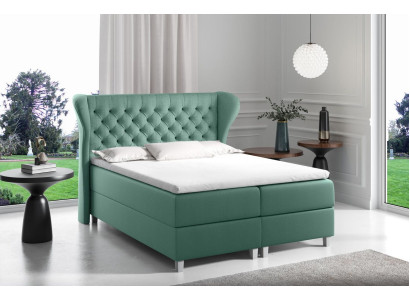 Cama Chesterfield boxspring muebles camas king size terciopelo hotel nuevo dormitorio