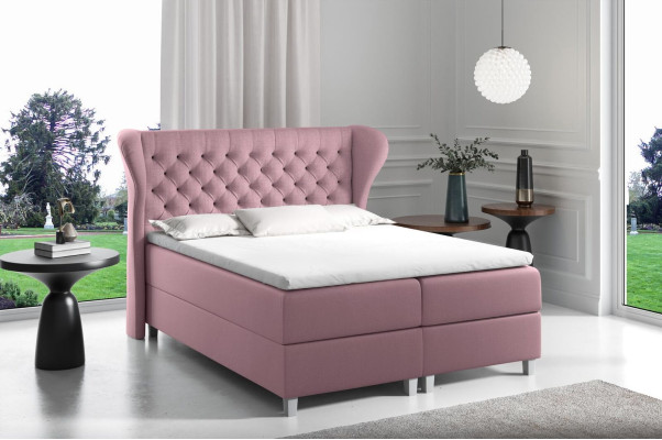Cama Chesterfield boxspring muebles camas king size terciopelo hotel nuevo dormitorio