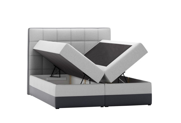 Cama box spring diseño doble de hotel moderno cama dormitorio camas cama tapizada