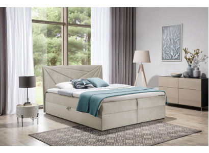 Cama doble con cajón de almacenamiento cama con caja de resortes cama matrimonial camas cama tapizada 180cm.