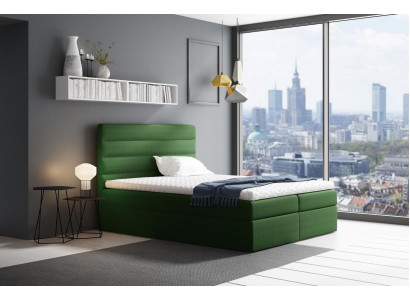 Cama con cajón de la cama Cama matrimonial Camas Verdes Cama tapizada Cama de resortes Cama doble Nuevo