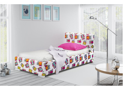 Cama juvenil para niños Diseño Kids Moderna Cama Habitación infantil 90 cm Caja de almacenamiento de cama Nueva