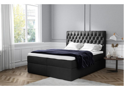 Cama box spring cama doble cama cama marco de cama cama cama tapizada camas 180x200cm