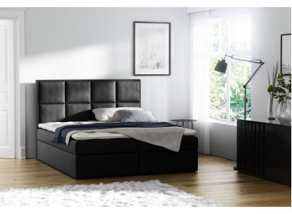 Cama box spring diseño doble hotel moderno cama dormitorio camas cajón nuevo