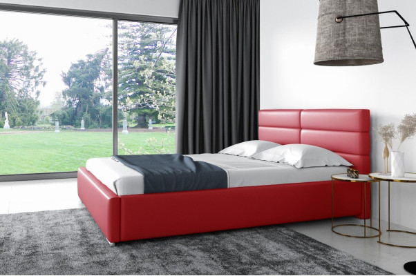 Marco de cama diseño de madera doble moderno de hotel Cama dormitorio Camas Cama tapizada
