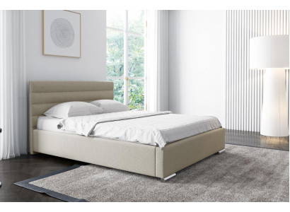 Doble Hotel Moderno Cama Dormitorio Camas 160x200 Cama tapizada Estructura de cama Nuevo