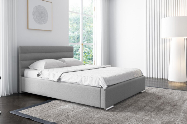 Doble Hotel Moderno Cama Dormitorio Camas 160x200 Cama tapizada Estructura de cama Nuevo