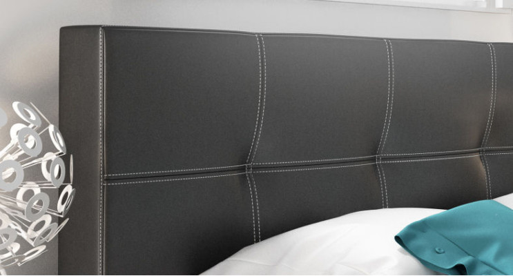 Diseño de marco de cama doble moderno de hotel blanco para dormitorio cama nueva