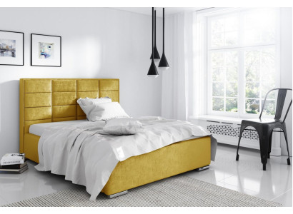 Marco de cama de tela diseño textil doble moderno hotel cama dormitorio camas nuevas