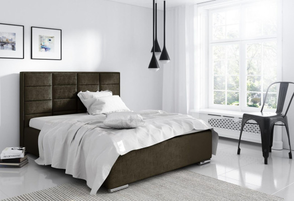 Marco de cama de tela diseño textil doble moderno hotel cama dormitorio camas nuevas
