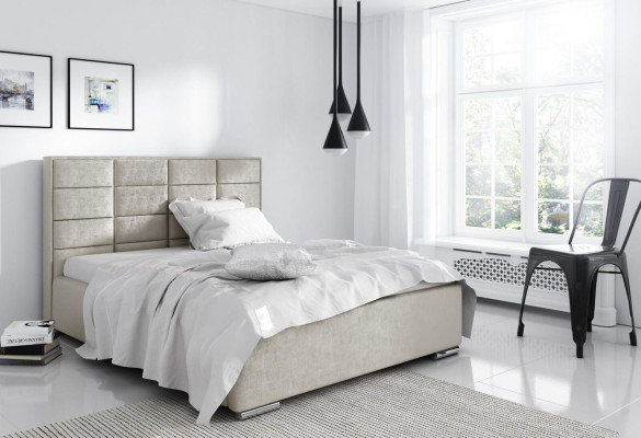 Marco de cama de tela diseño textil doble moderno hotel cama dormitorio camas nuevas