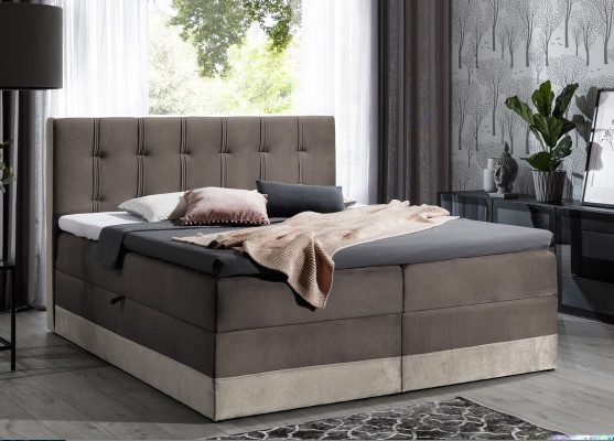 Cama box spring Muebles Doble Hotel 180x200 Dormitorio Cama con cajón Nuevo