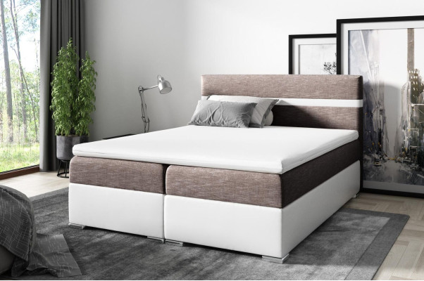 Doble Hotel Cama moderna Dormitorio Cama 200x200 Cama boxspring Diseño Nuevo.