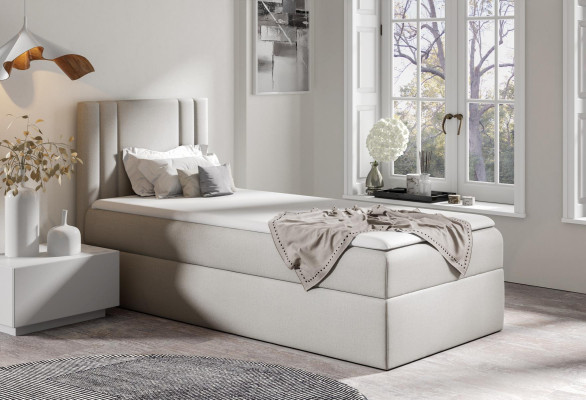Mini cama individual cama dormitorio camas diseño tapizado cama juvenil lujo tela