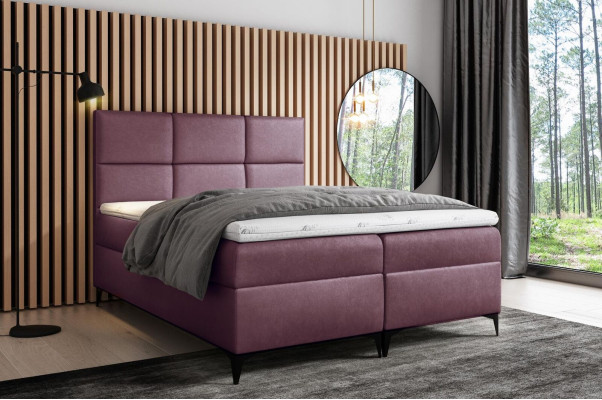 Cama de resortes para hotel de diseño textil doble moderna, cama para dormitorio, camas 200x200