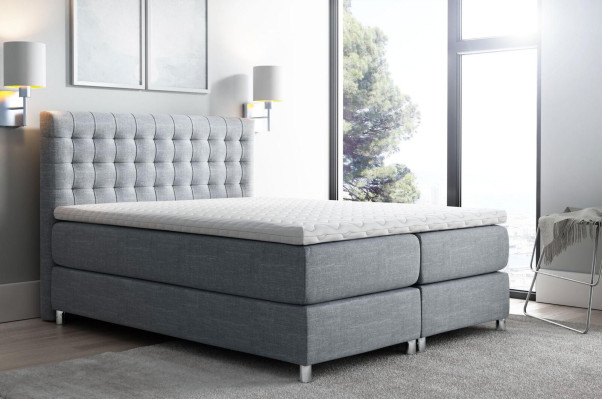 Cama doble Boxspring cama marco de cama cama cama tapizada camas poliéster