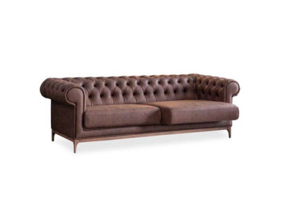 Sofá multifuncional ajustable de tres plazas en blanco con diseños de sofás.