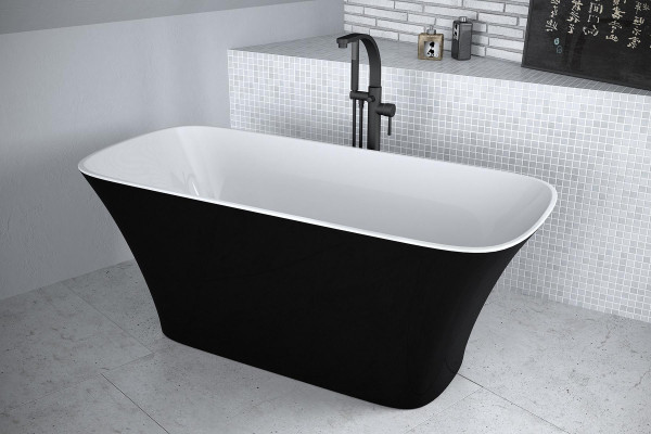 Exclusiva bañera independiente de acrílico. Bañera de 160x70.