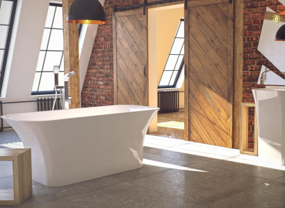 Bañera de diseño exclusiva de alta calidad Bañera acrílica independiente 160x70