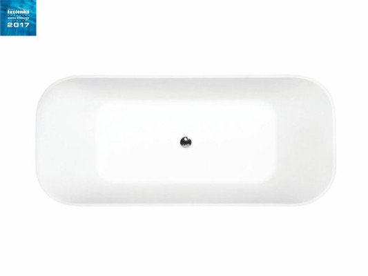 Bañera de diseño exclusiva de alta calidad Bañera acrílica independiente 160x70