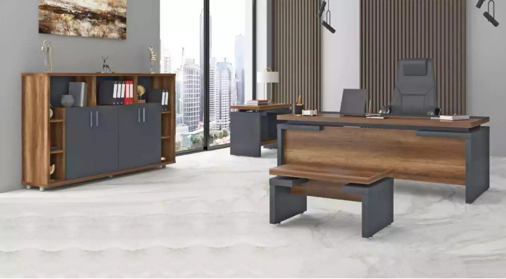 Conjunto de oficina Muebles de oficina Set completo Escritorio Archivador