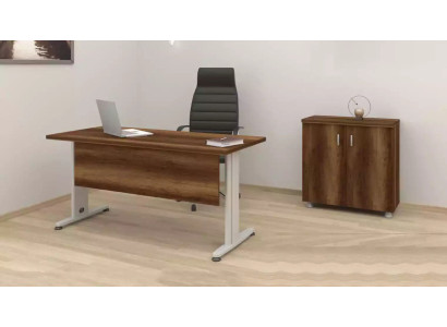 Set completo de muebles de oficina, armario de estudio, escritorio de 2 piezas.