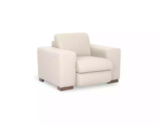 Moderno sillón blanco oficina despacho tela mueble nuevo