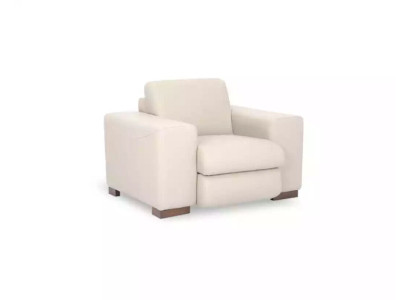 Moderno sillón blanco oficina despacho tela mueble nuevo