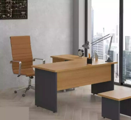 Escritorio de esquina diseño de oficina muebles de oficina de madera mesa Office