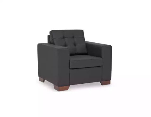 Silla Muebles de oficina Lujo Negro Asiento Moderno Sillón Tapizado Oficina