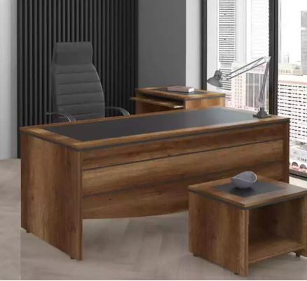 Estudio de trabajo Escritorio de madera Mesa de oficina Muebles de oficina Escritorio ejecutivo