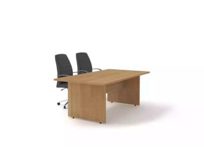 Escritorio de oficina moderno. Muebles de oficina. Mesa de trabajo. Mobiliario de mesa.