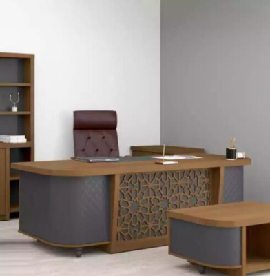 Mesa de trabajo Muebles de oficina Diseñador Escritorio de jefe Muebles de oficina modernos