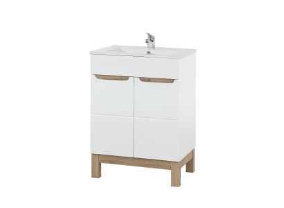 Lavabo Mueble de lavabo Mueble inferior Lavabo Baño Lavabos 60cm Cerámica