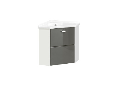 Esquina lavabo Lavabo con mueble bajo de 40 cm Esquina lavabo Lavabo de cerámica