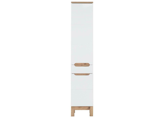 Armario alto estantería de baño 187x35x33 cm