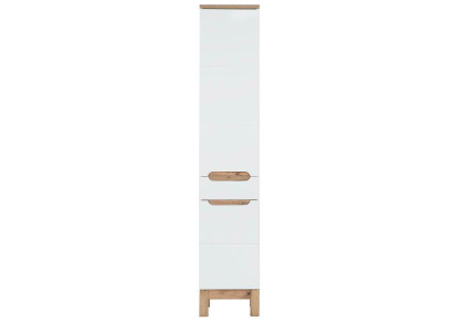 Armario alto estantería de baño 187x35x33 cm